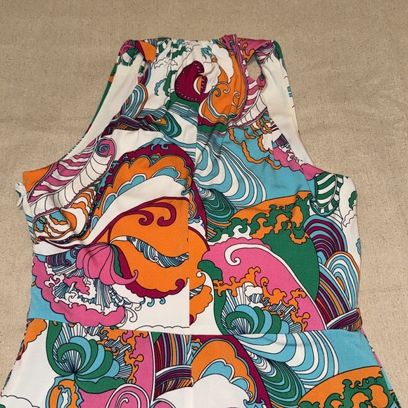 Laundry by Design Los Angeles Multi Colored Paisley Print Dress ✨Like New✨ - Picture 6 of 6